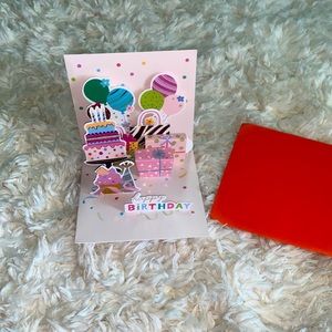 Colorful Birthday Pop-Up Card / Happy birthday card 3D